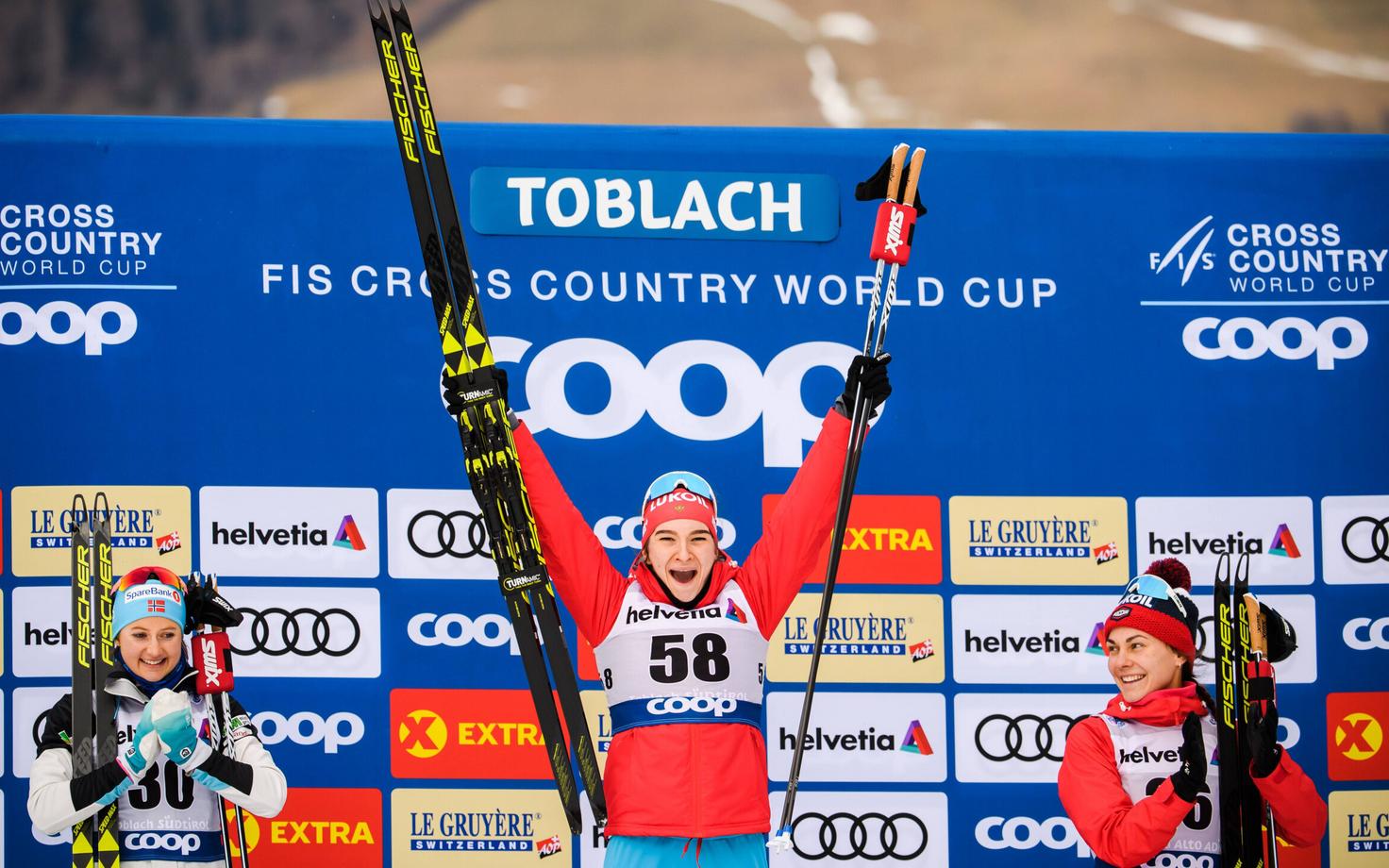 Ingvild Flugstad Östberg, Natalja Neprjajeva, Anastassija Sedova
