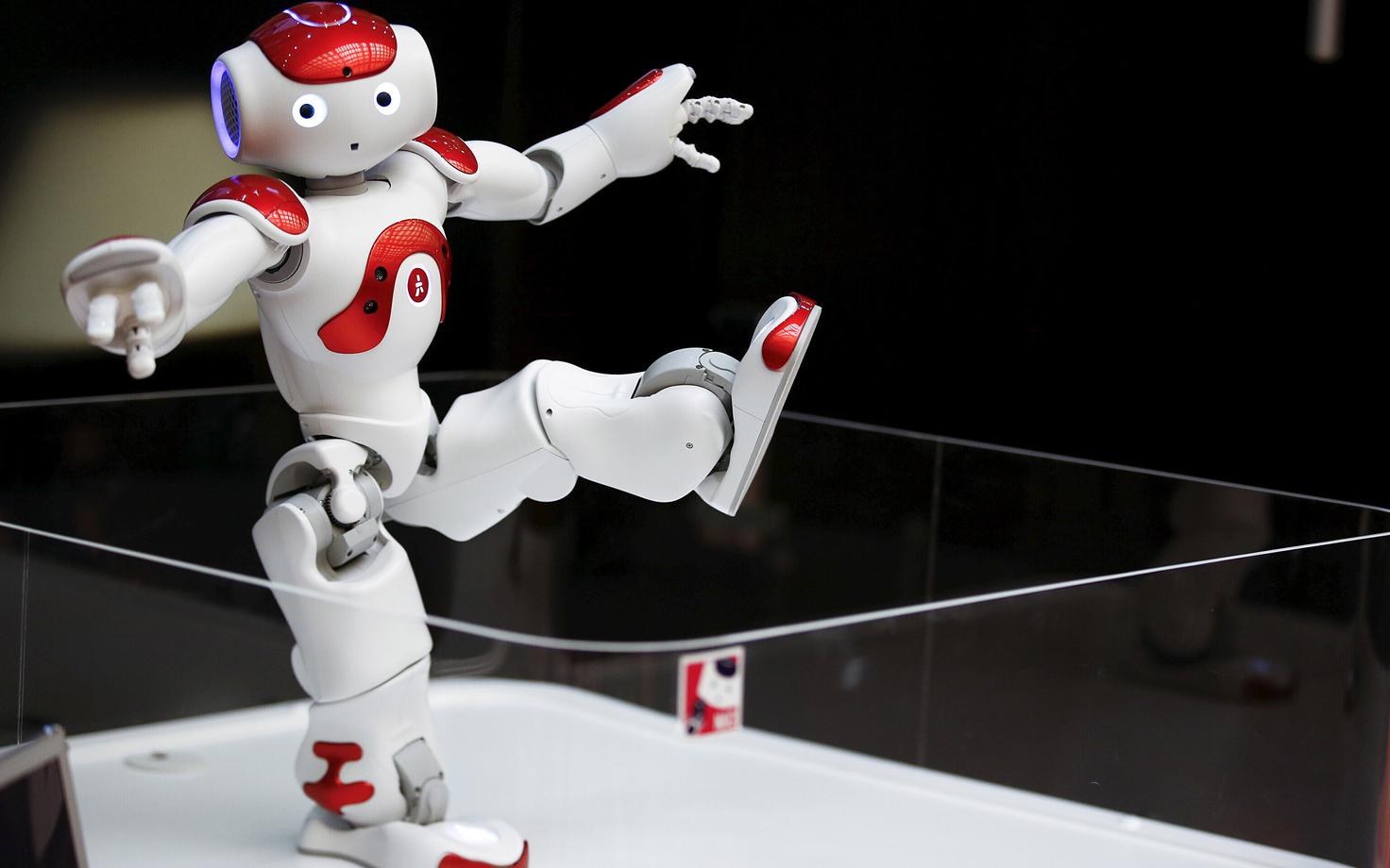 Inimkujuline robot Nao.