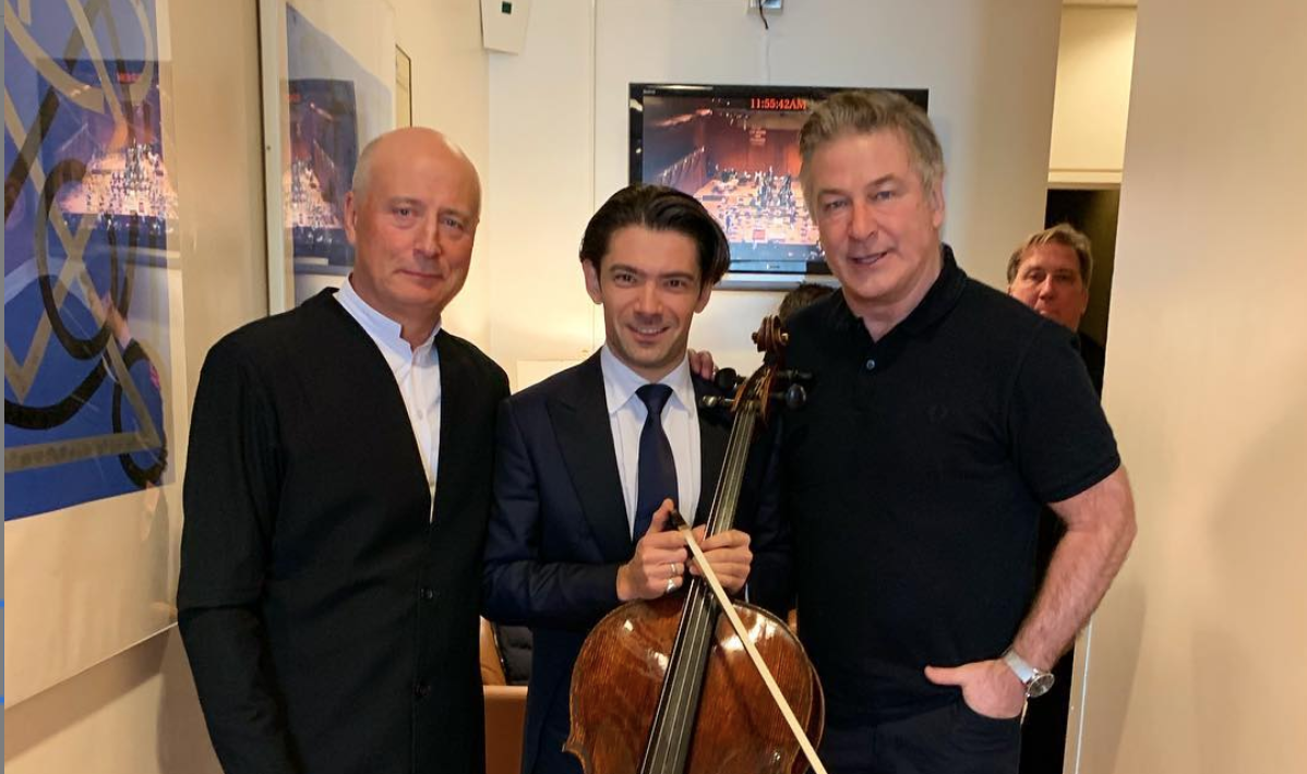 Paavo järvi, Gautier Capuçon ja Alec Baldwin