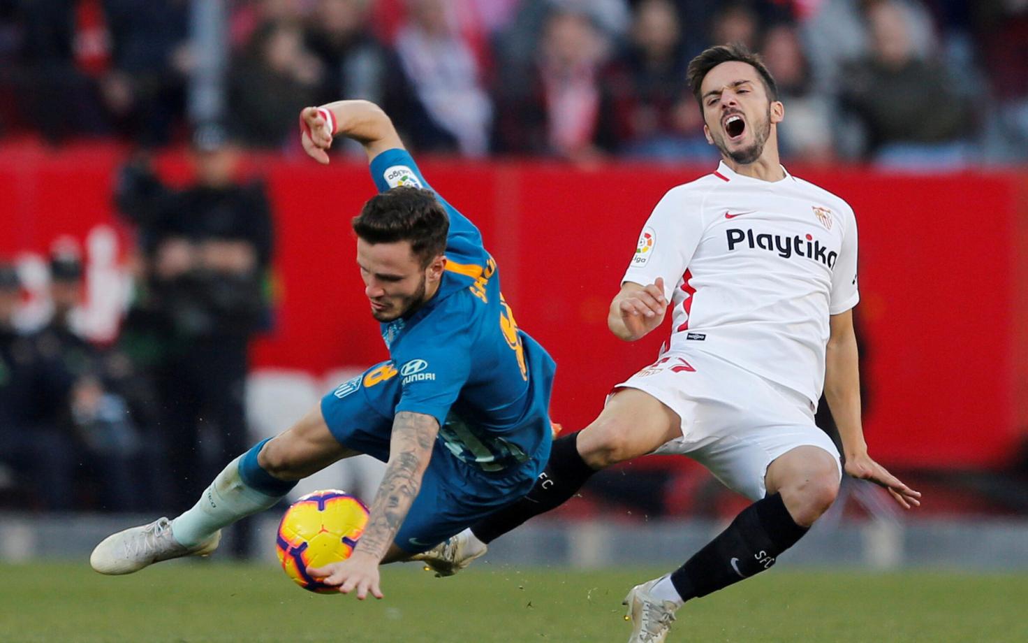 Saul Niguez ja Pablo Sarabia