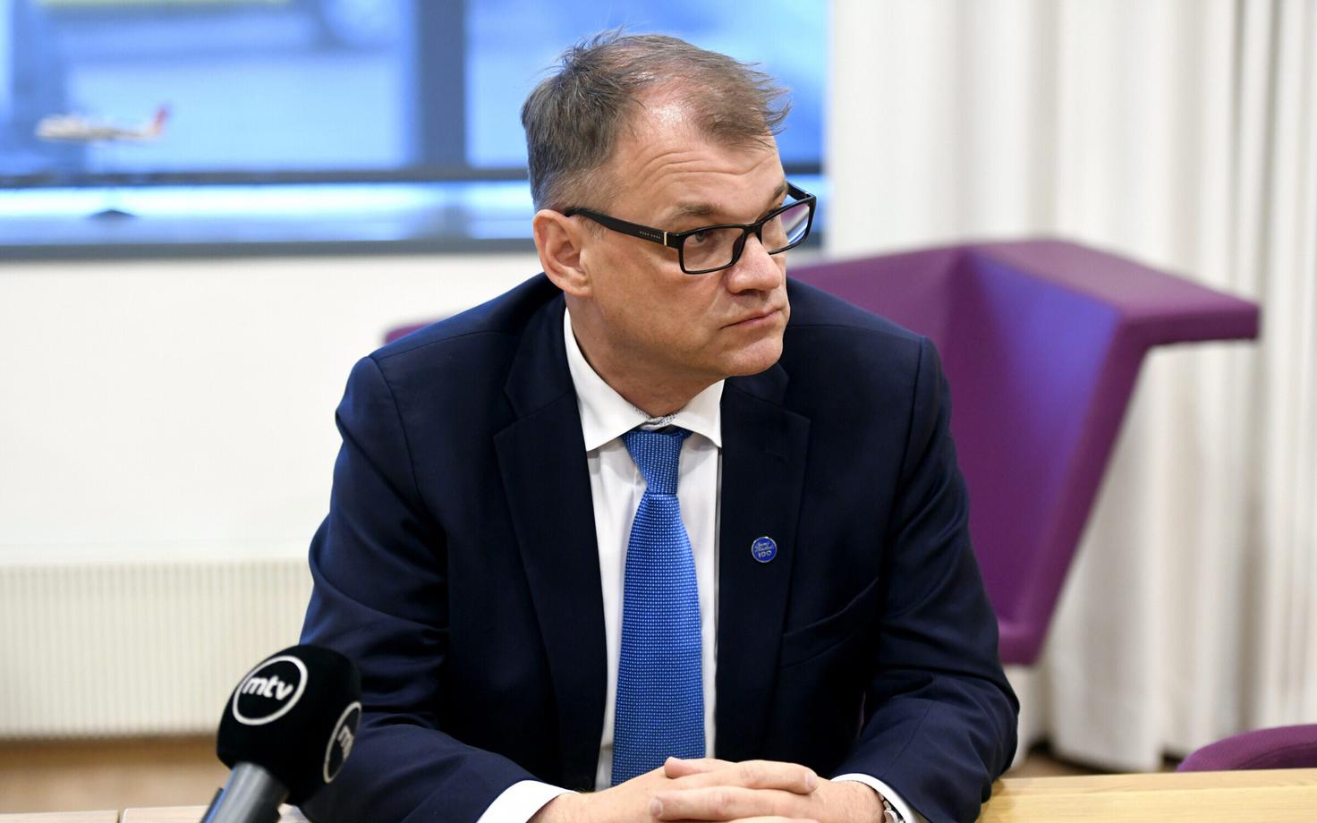 Soome peaminister Juha Sipilä.
