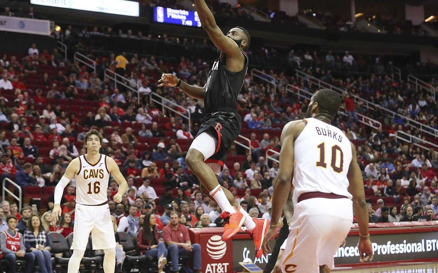 James Harden mängus Cleveland Cavaliersi vastu