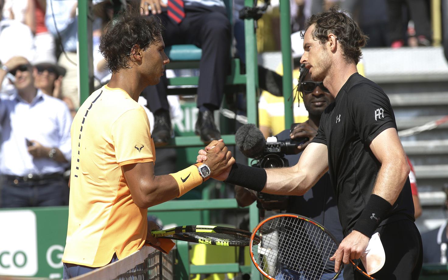 Rafael Nadal ja Andy Murray 2016. aastal