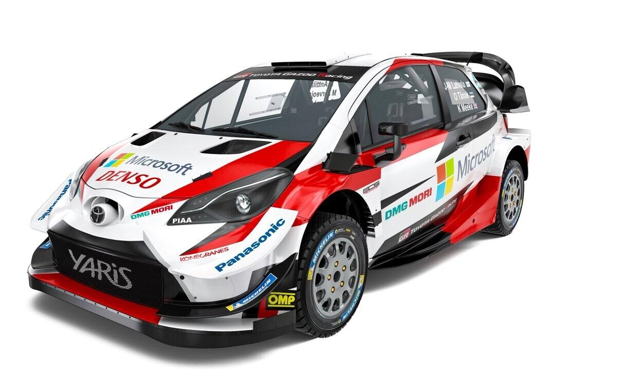 Toyota rallimasin hooajaks 2019