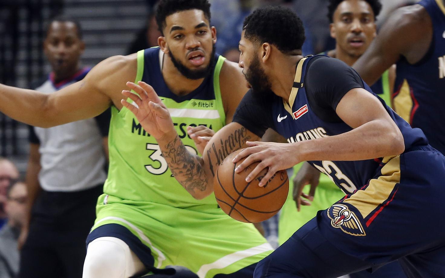 Karl-Anthony Towns katmas Anthony Davist