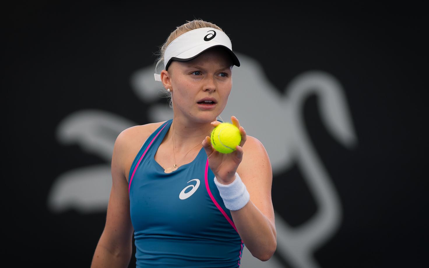 Suurbritannia tennisist Harriet Dart, kes on Anett Kontaveidi partneriks Austraalia lahtiste paarismänguturniiril