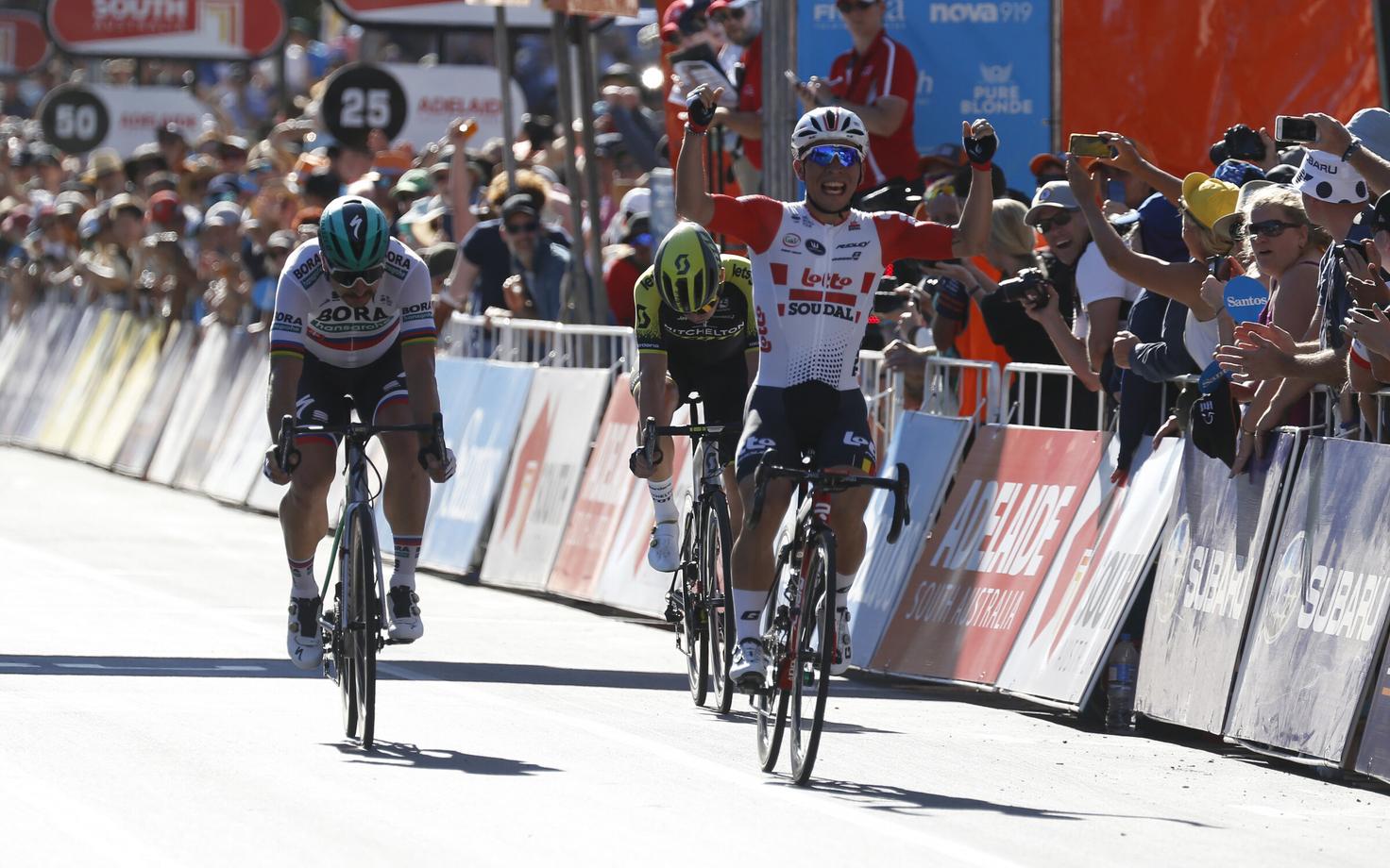 Caleb Ewan võitis Down Under Classicu