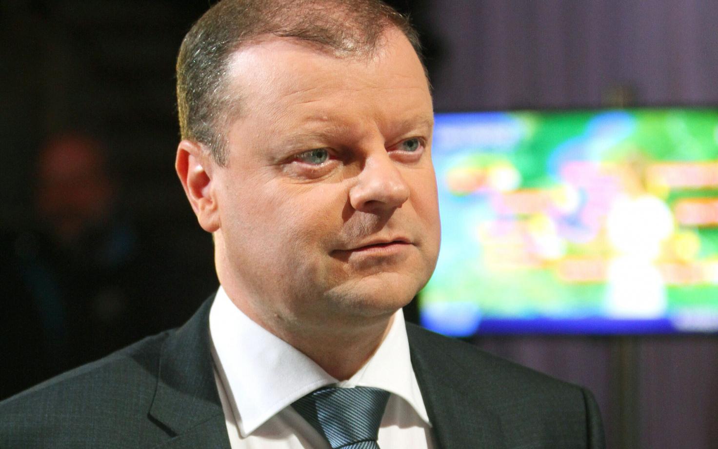 Leedu peaminister Saulius Skvernelis.