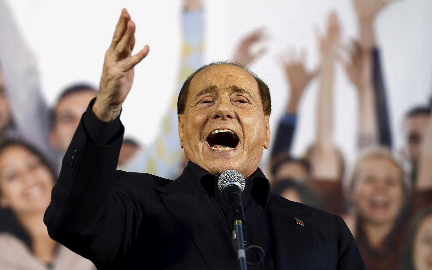 Silvio Berlusconi.