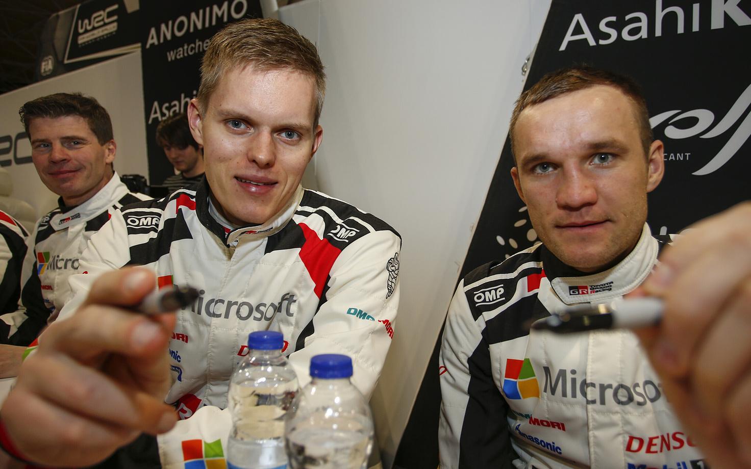 Ott Tänak ja Martin Järveoja