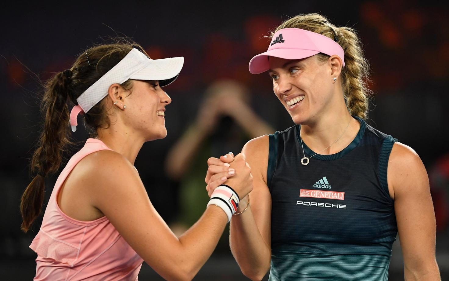 Angelique Kerber (paremal) loovutas Kimberly Birrellile vaid ühe geimi.