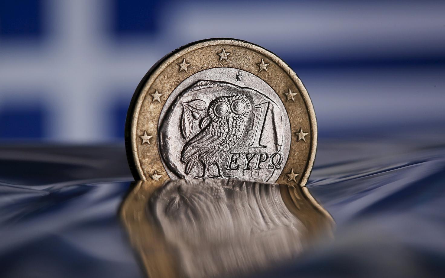 Kreeka euromünt.