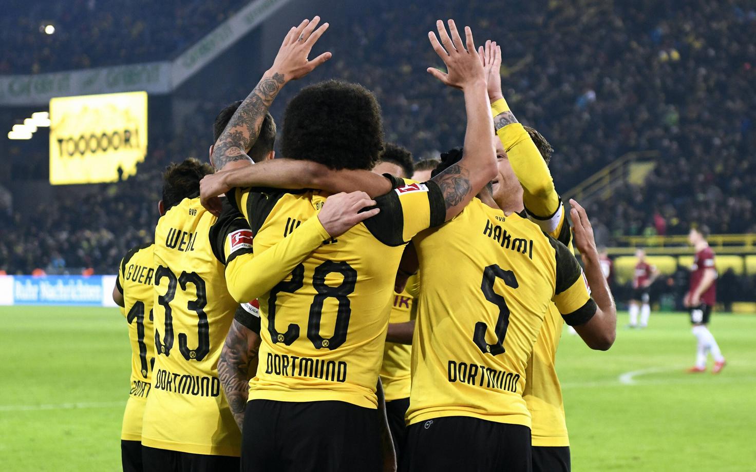 Dortmundi Borussia mängijad