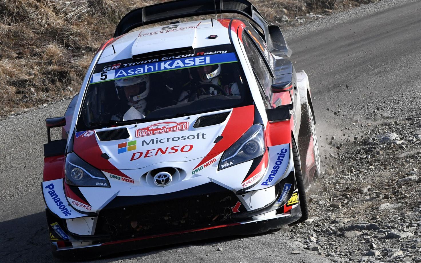 Kris Meeke (Toyota) Monte Carlo rallil