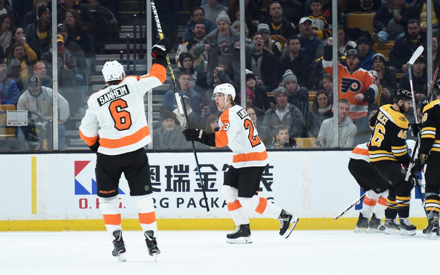 Võiduvärava viskas Travis Sanheim.