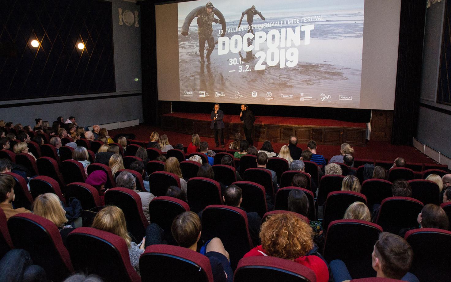 Открытие десятого кинофестиваля Docpoint в 2019 году.