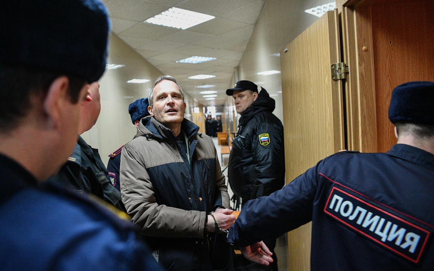 Деннис Кристенсен в суде.