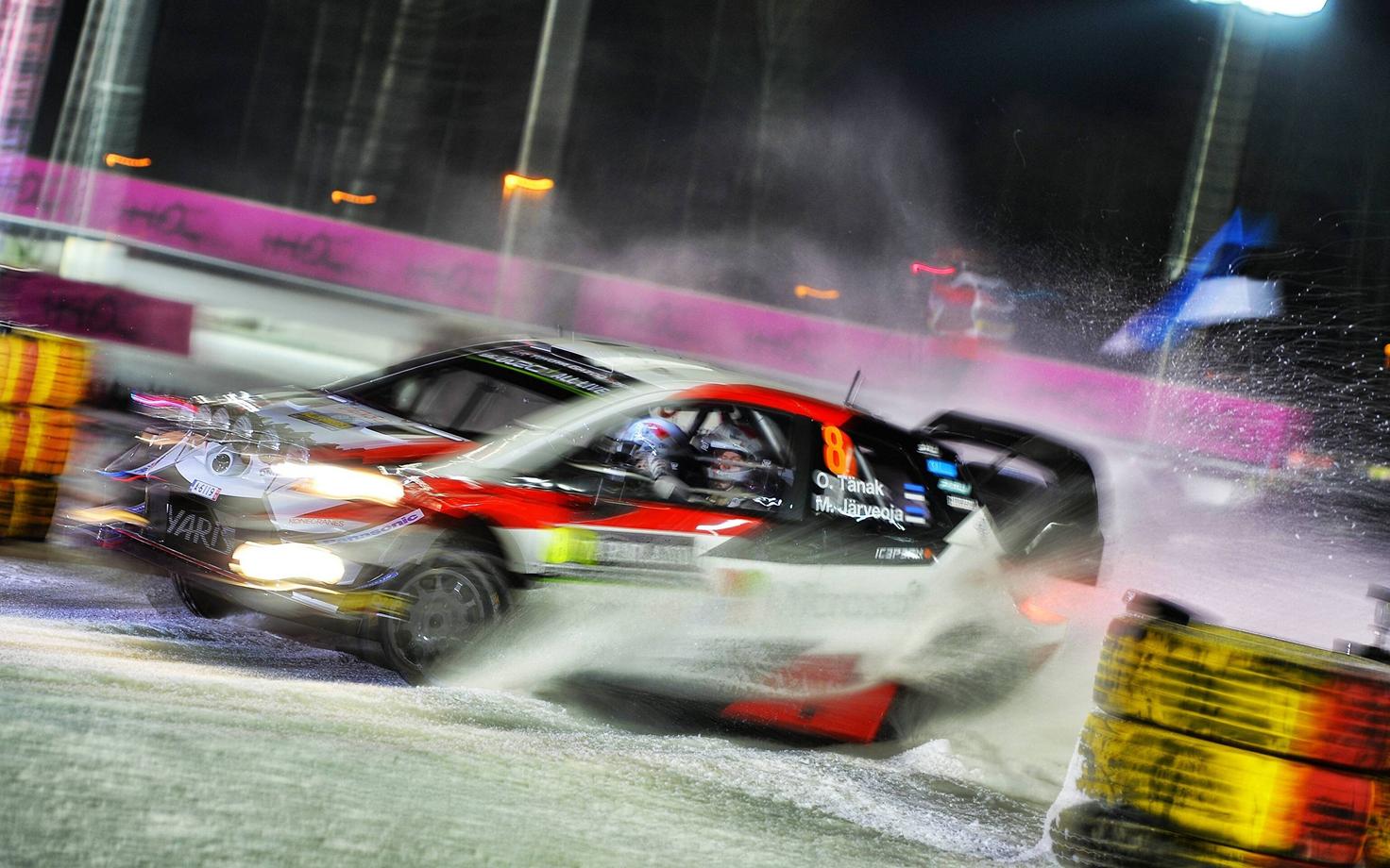 Ott Tänak - Martin Järveoja Rootsi rallil 2018. aastal