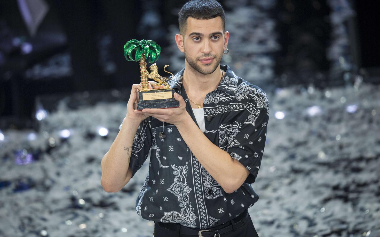 Sanremo festivali võitja Alessandro Mahmood