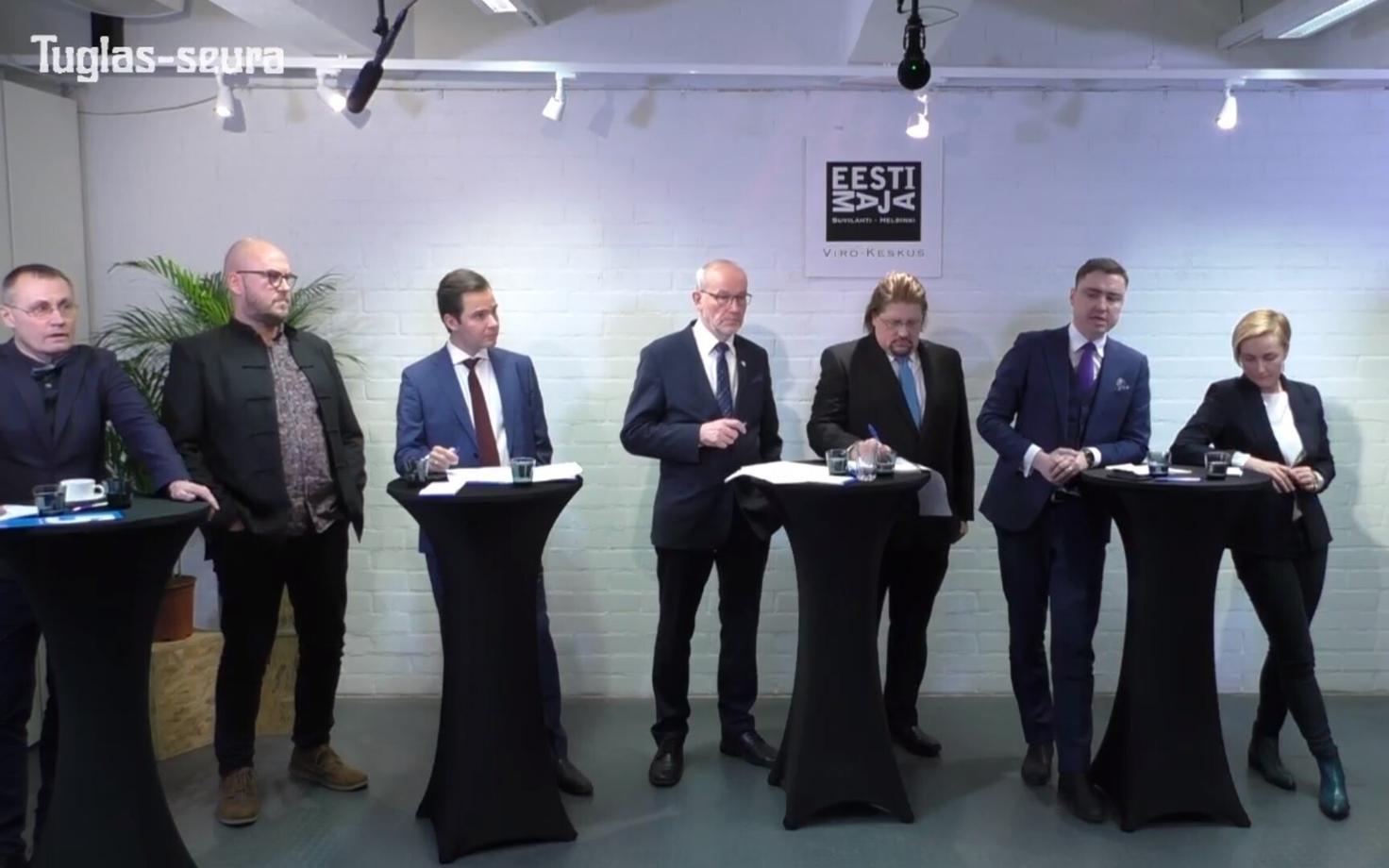 Erakondade valimisdebatt Soomes.