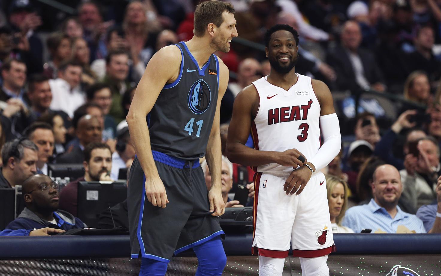 Dirk Nowitzki ja Dwyane Wade