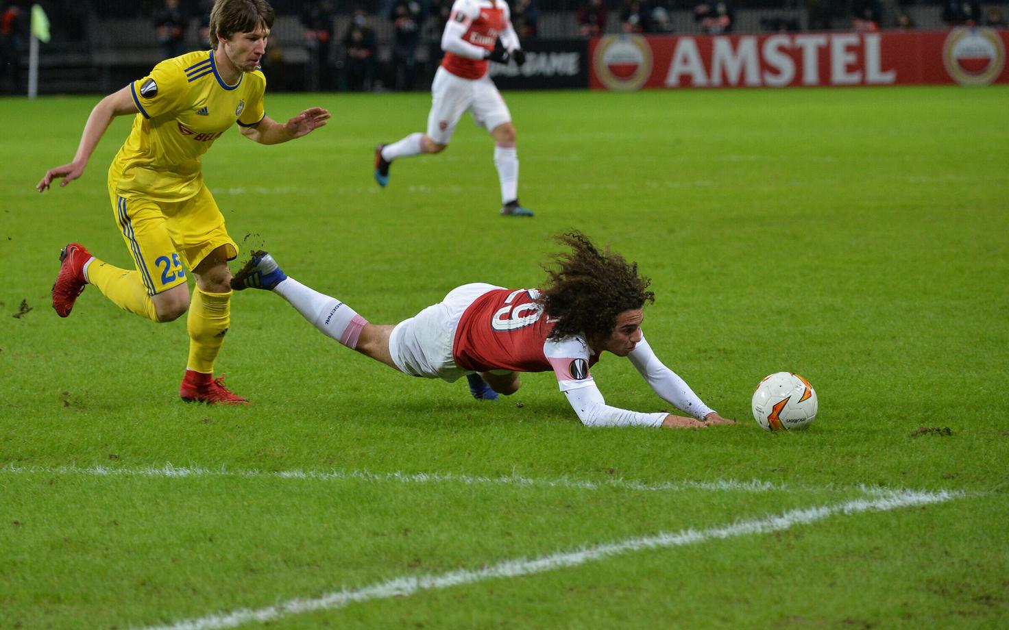 Dmitri Baga ja Matteo Guendouzi