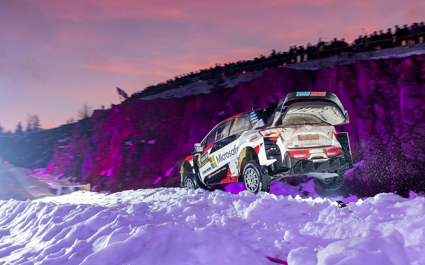 Ott Tänak ja Martin Järveoja tänavusel Rootsi rallil
