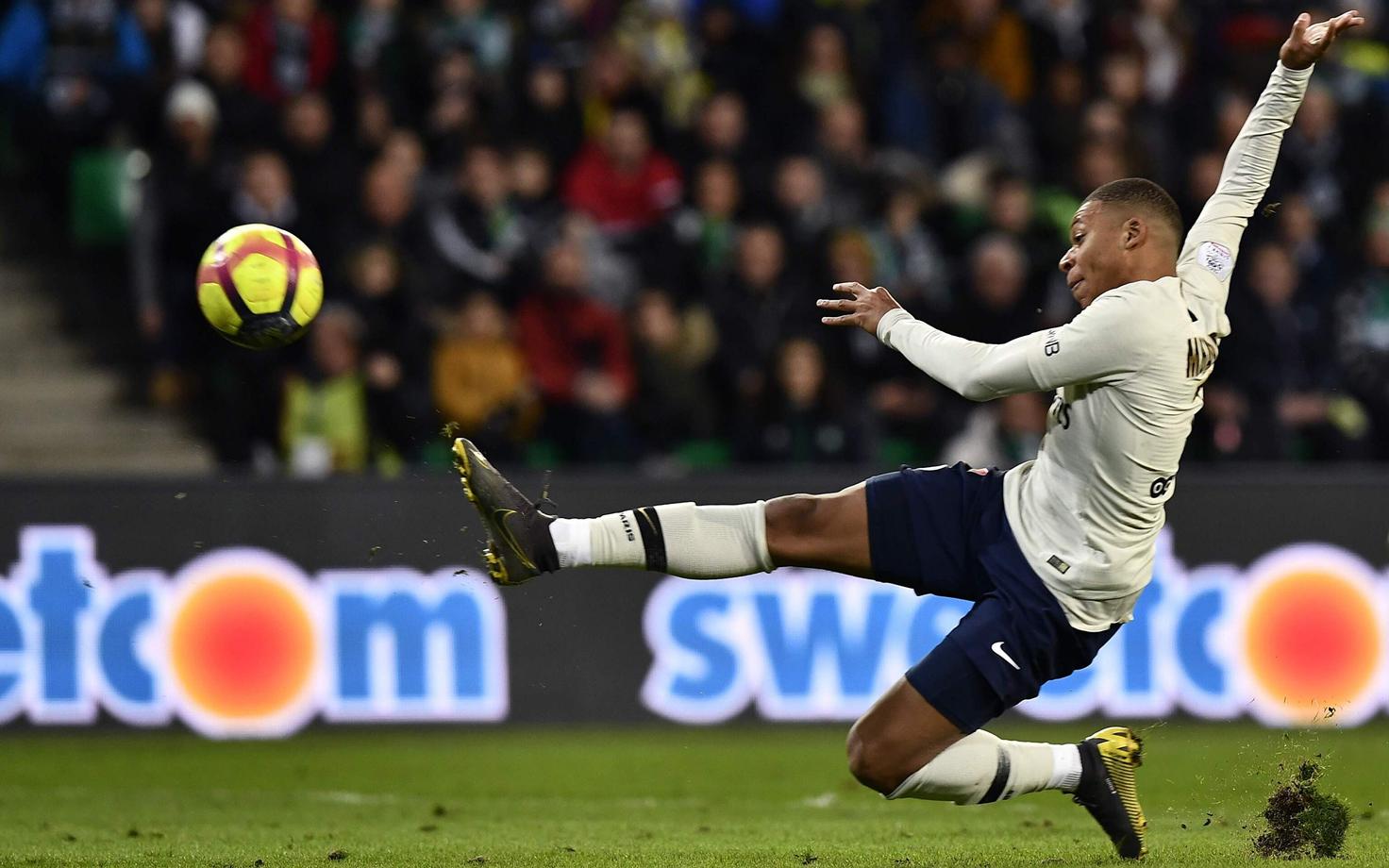 Kylian Mbappe pühapäevane võiduvärav Saint-Etienne'i vastu