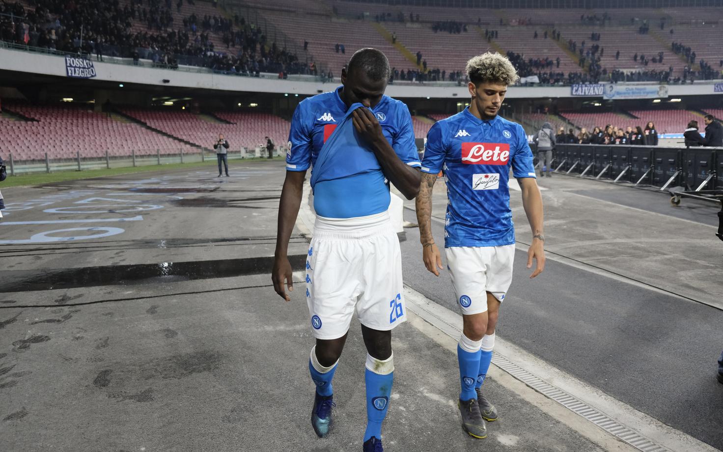 Napoli mängijad pärast järjekordset 0:0 viiki