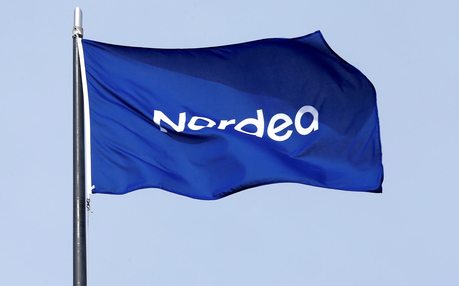 Nordea panga lipp Helsingis.