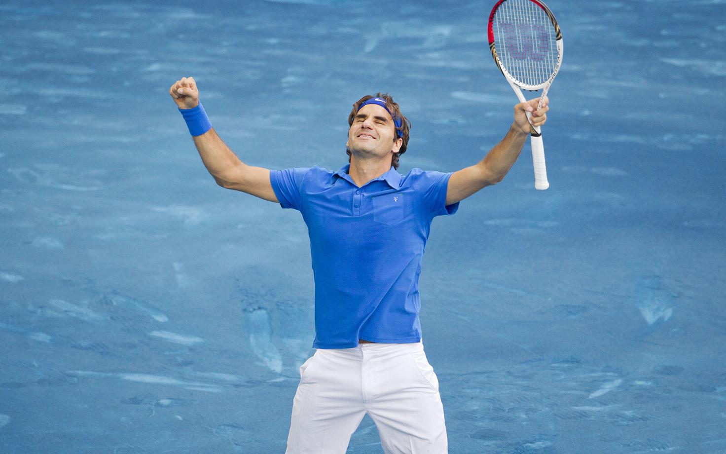 Roger Federer Madridi tenniseturniiril 2012. aastal