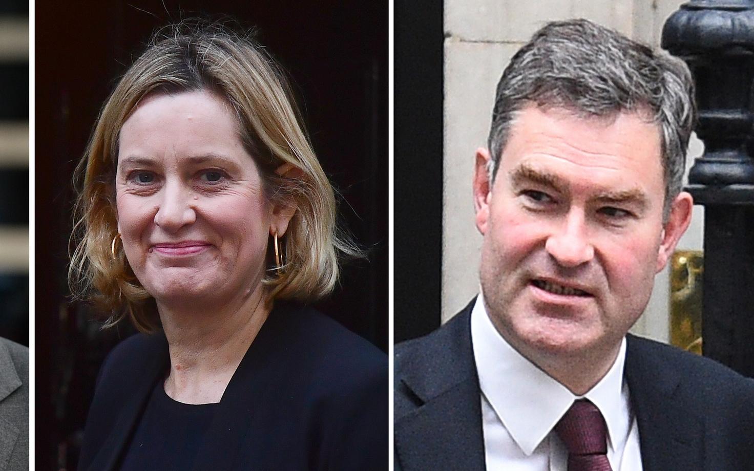 Greg Clark, Amber Rudd, David Gauke.
