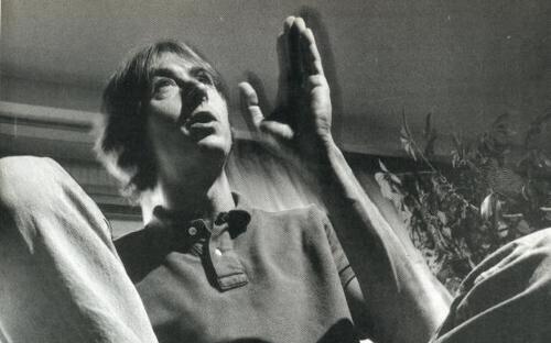 Ansambli Talk Talk laulja Mark Hollis 1991. aastal.