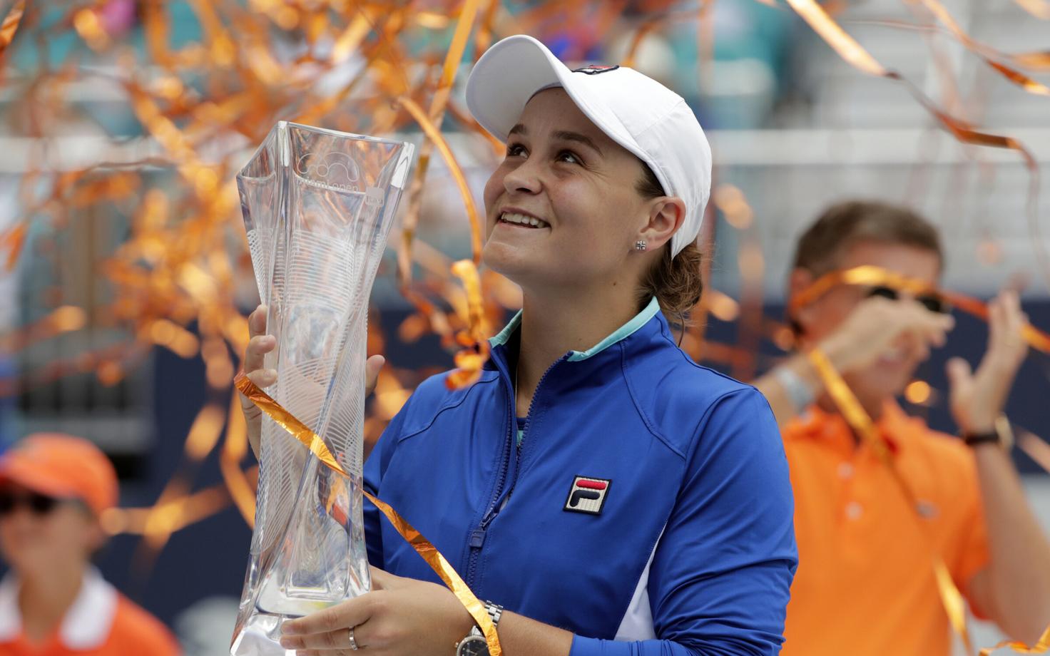 Ashleigh Barty Miami turniiri karikaga