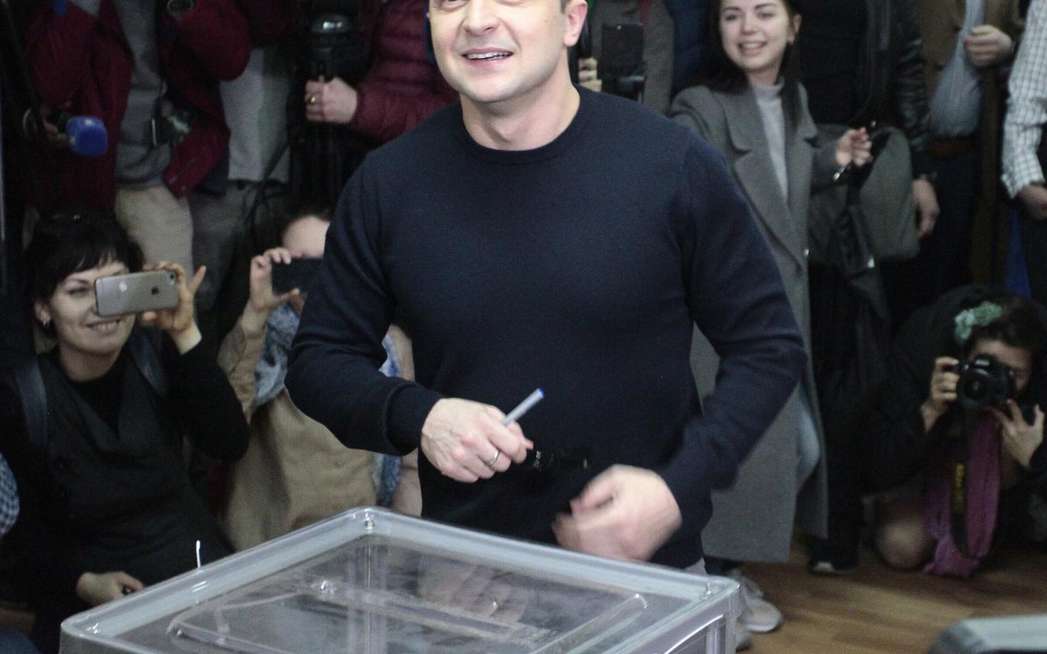 Zelenski valimisjaoskonnas