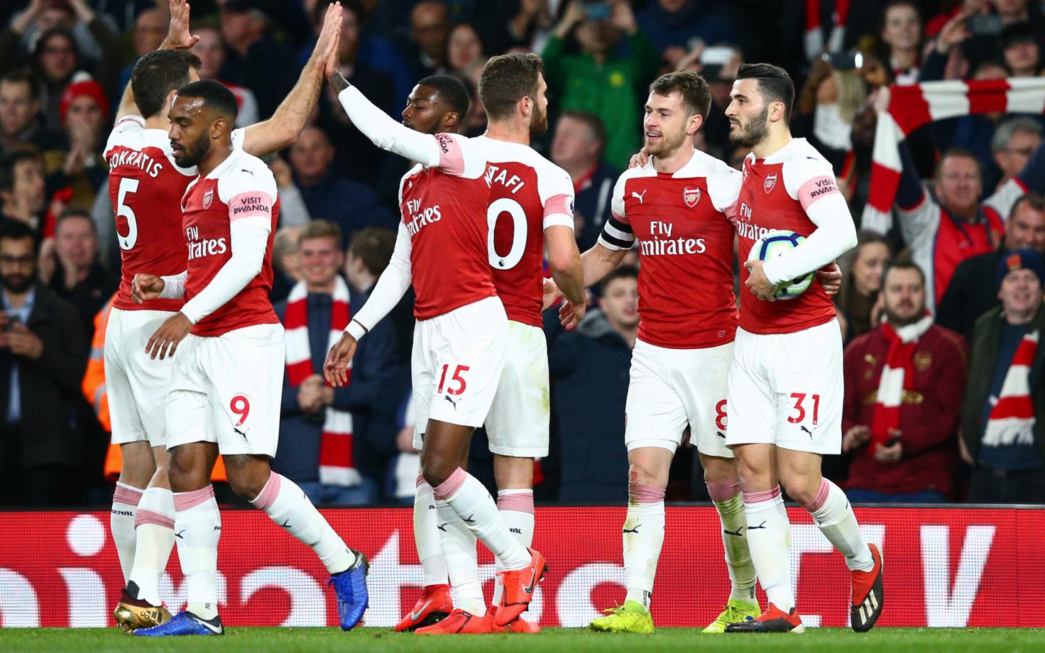 Londoni Arsenali mängijad