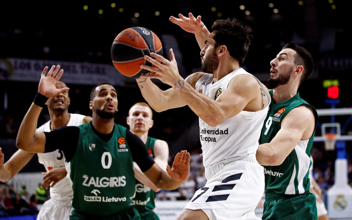 Kaunase Žalgiris sai võõrsil jagu Madridi Realist