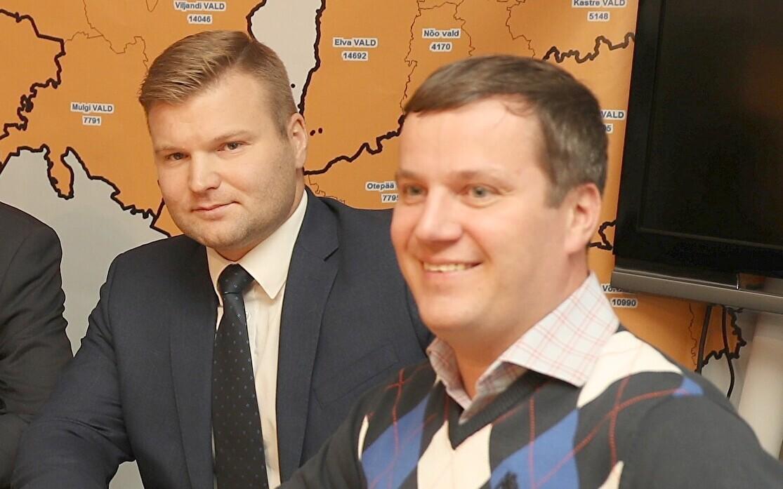 Marek Jürgenson (paremal) ja Lauri Laats panustasid Keskerakonna poliitikutest enim isiklikule kampaaniale.