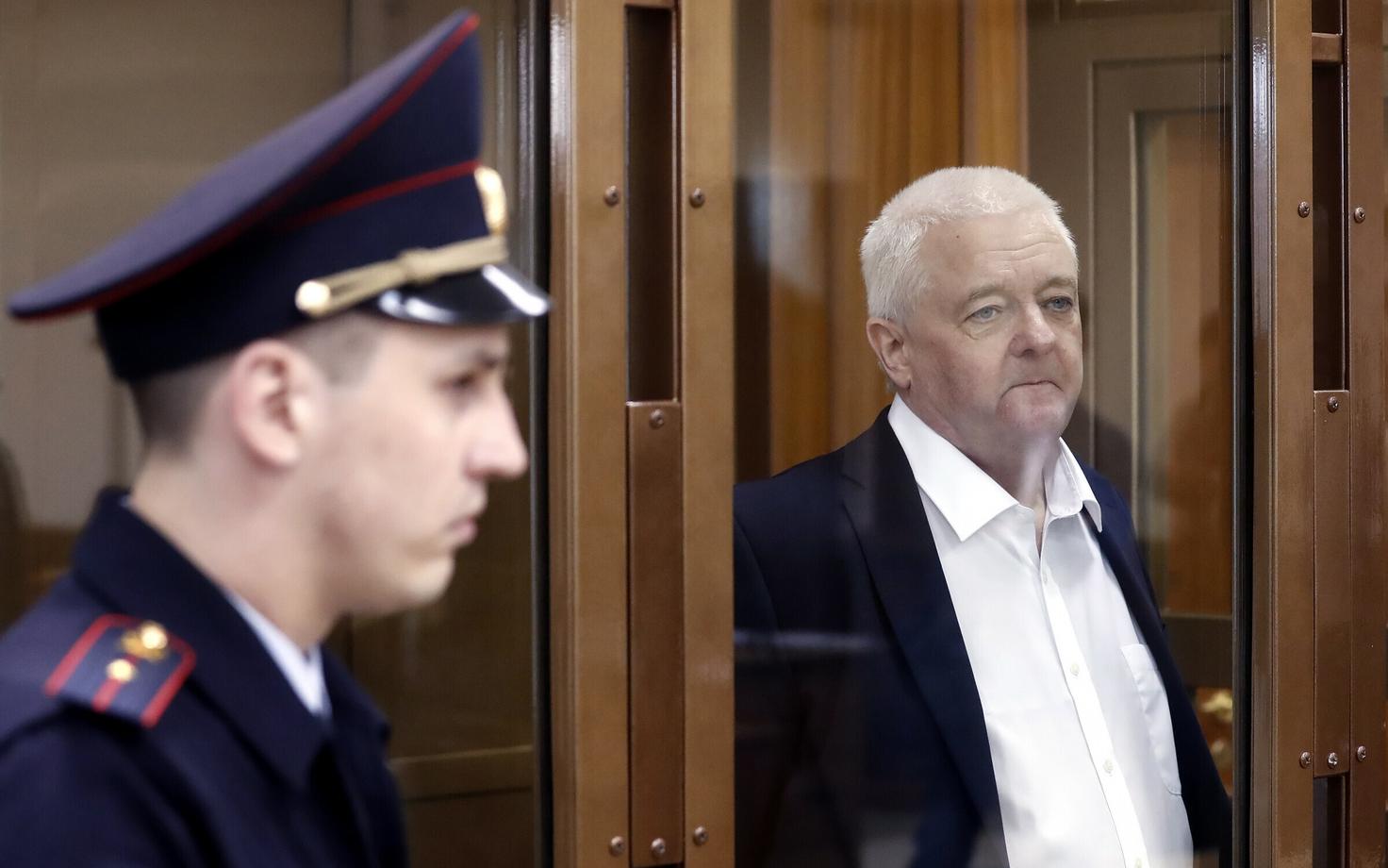 Фруде Берг в зале суда в Москве.