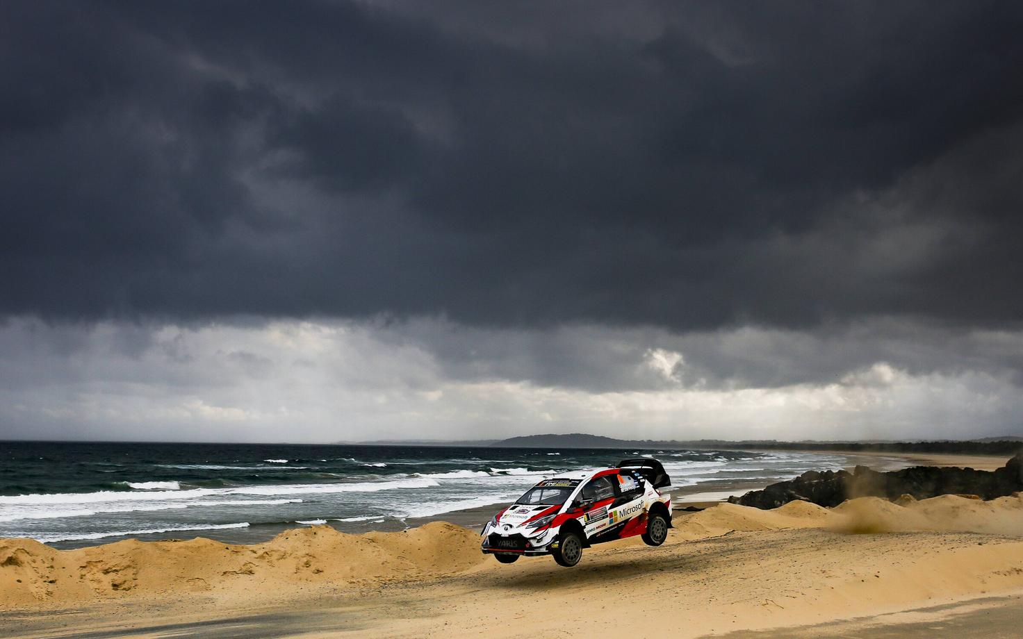 Ott Tänak ja Martin Järveoja Austraalia rallil