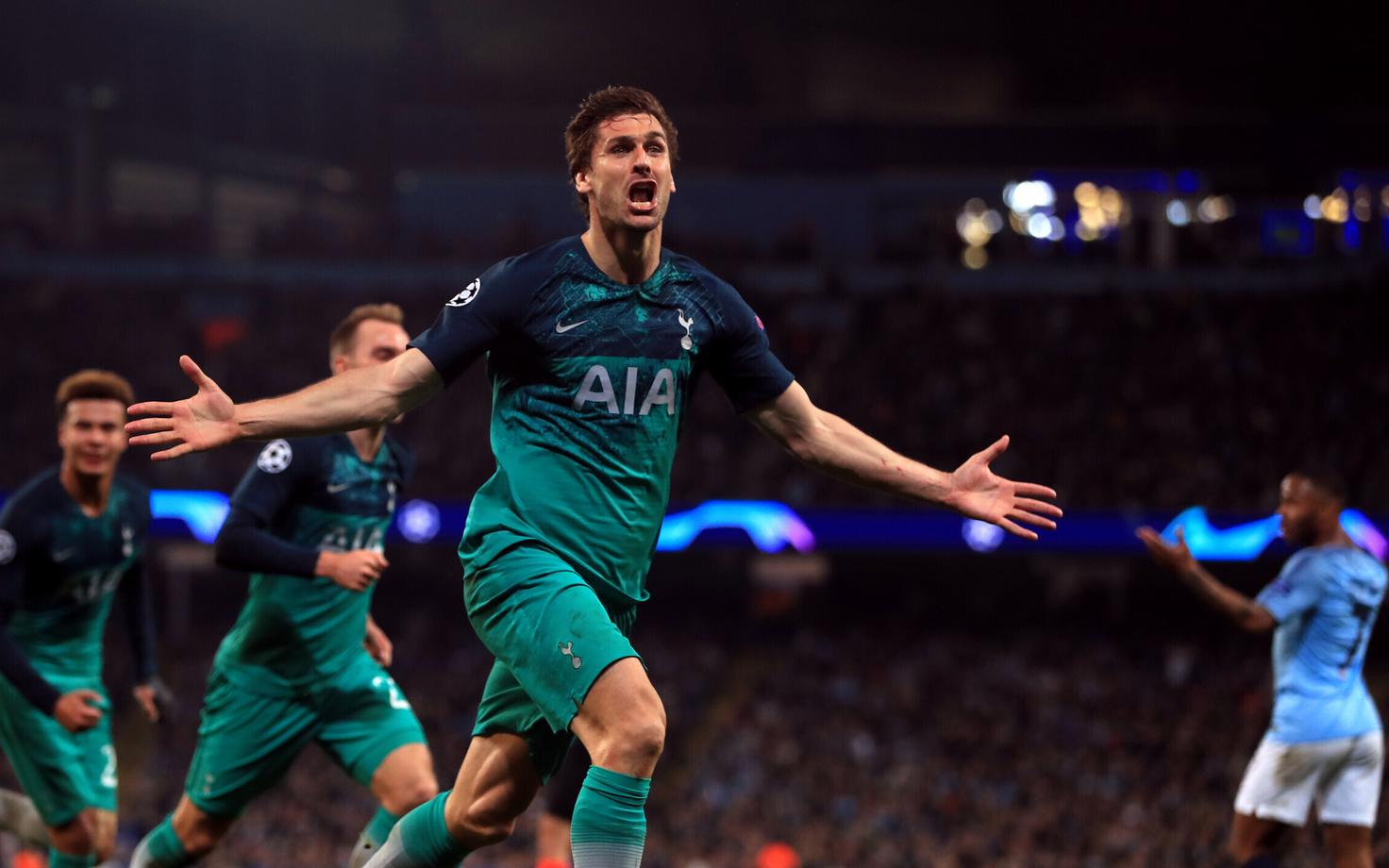 Tottenhami kolmanda värava löönud Fernando Llorente