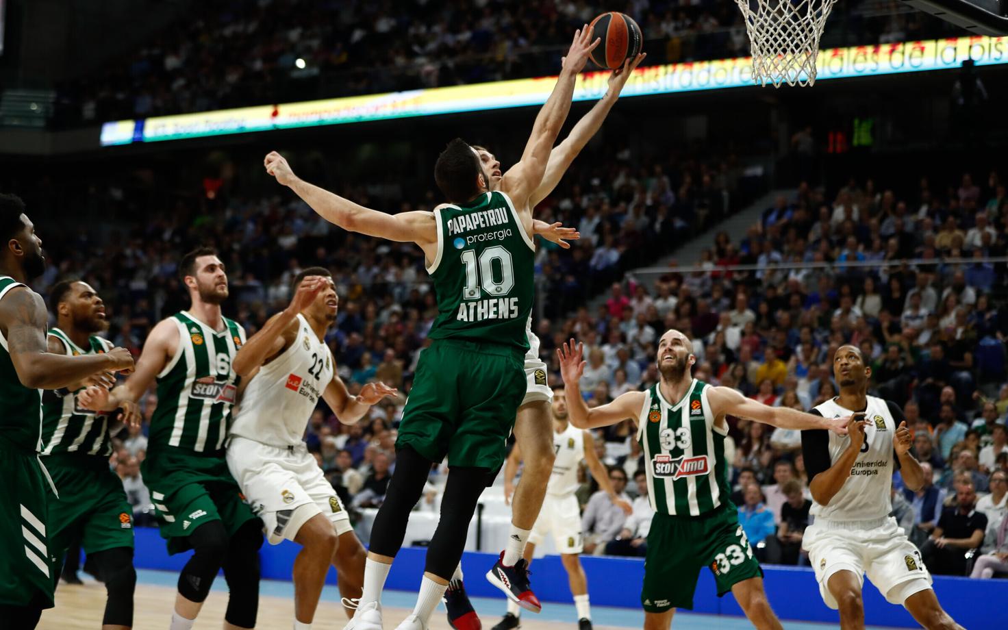 Madridi Real alistas koduväljakul Panathinaikose