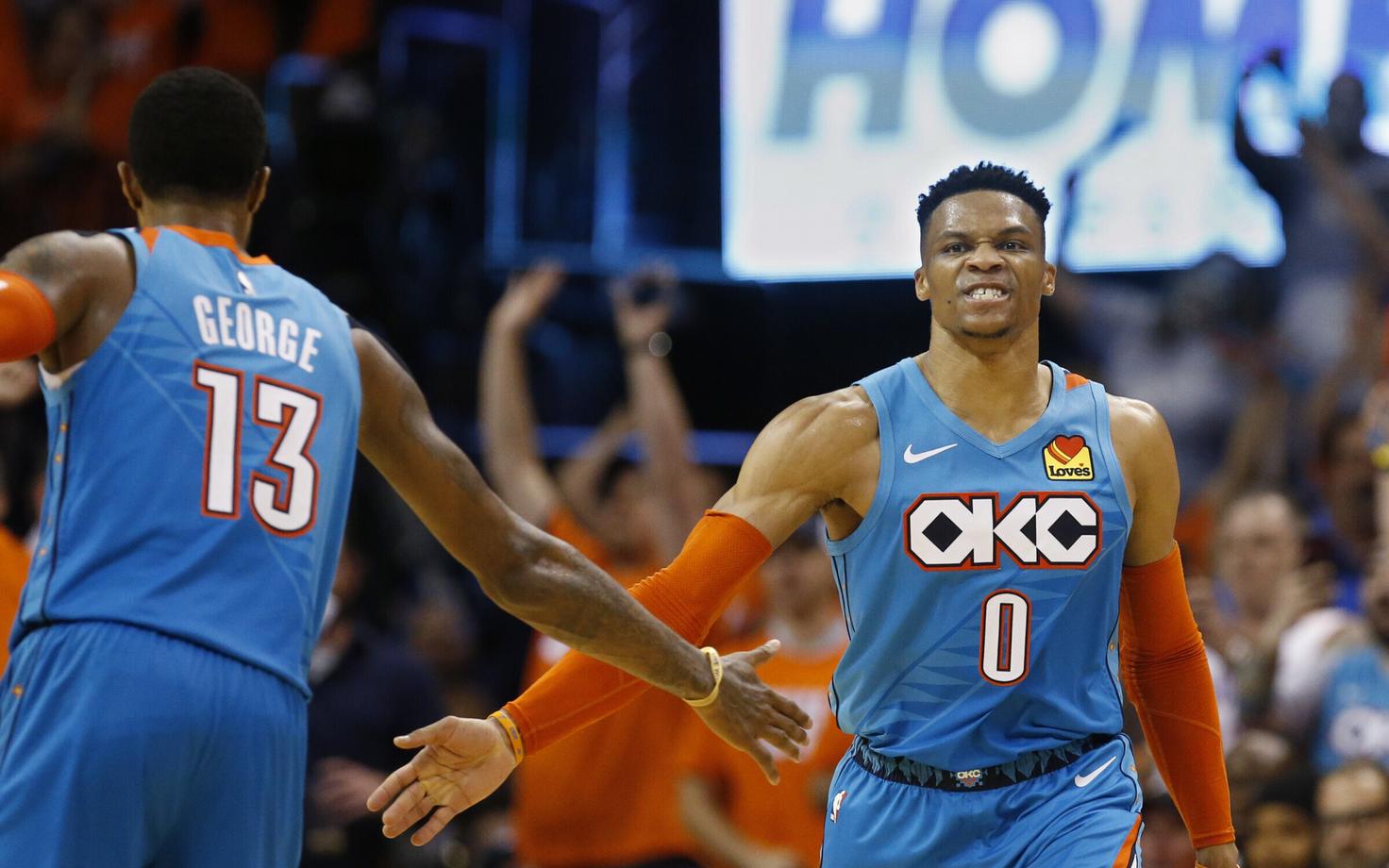 Paul George, Russell Westbrook