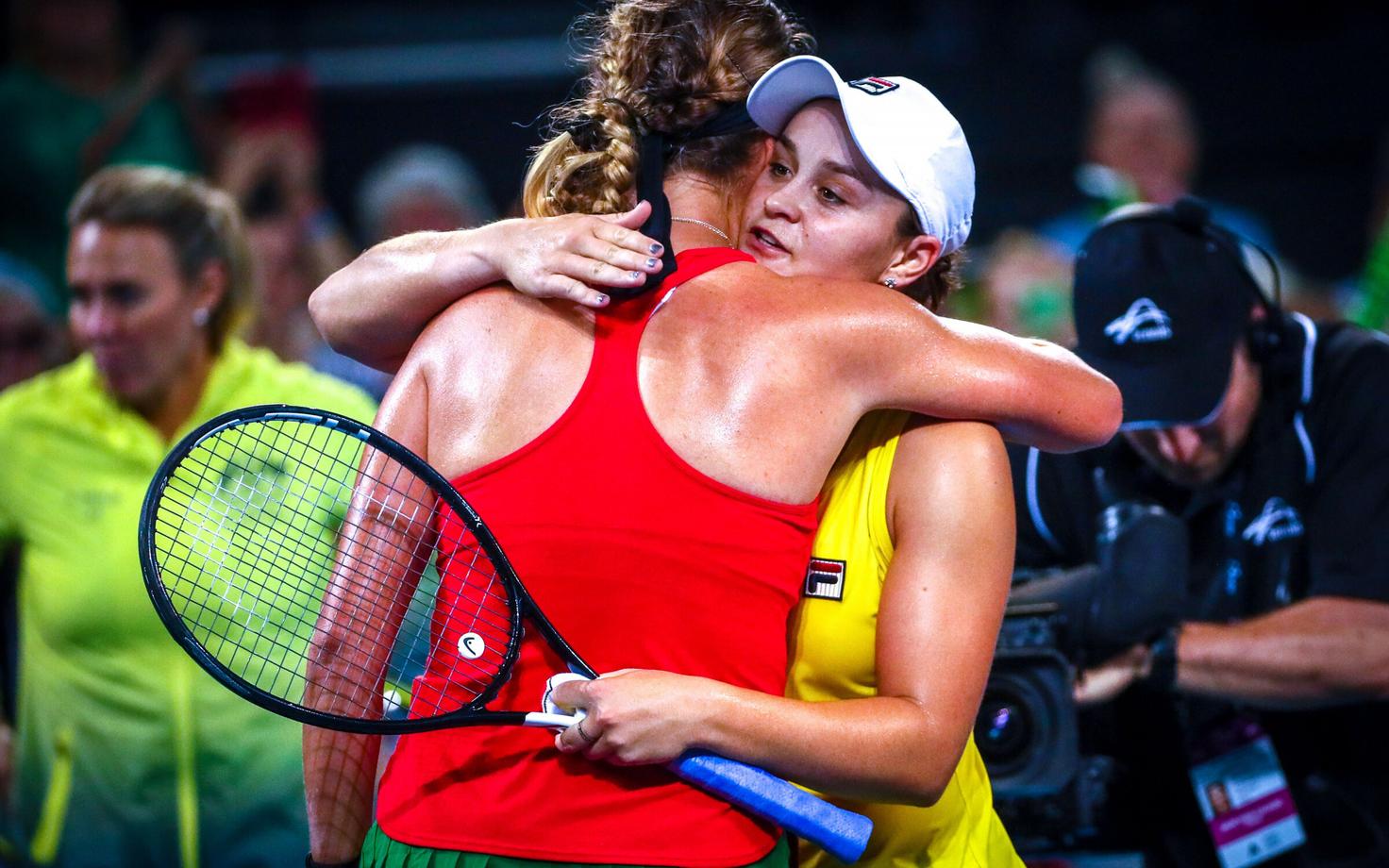 Viktoria Azarenka ja Ashleigh Barty