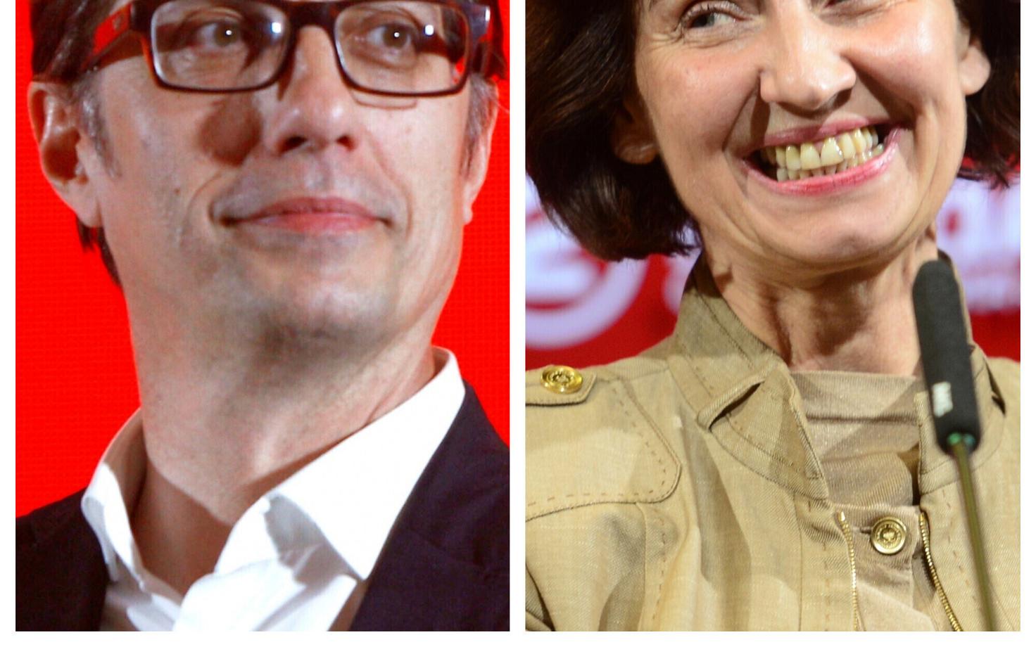 Stevo Pendarovski ja Gordana Siljanovska-Davkova