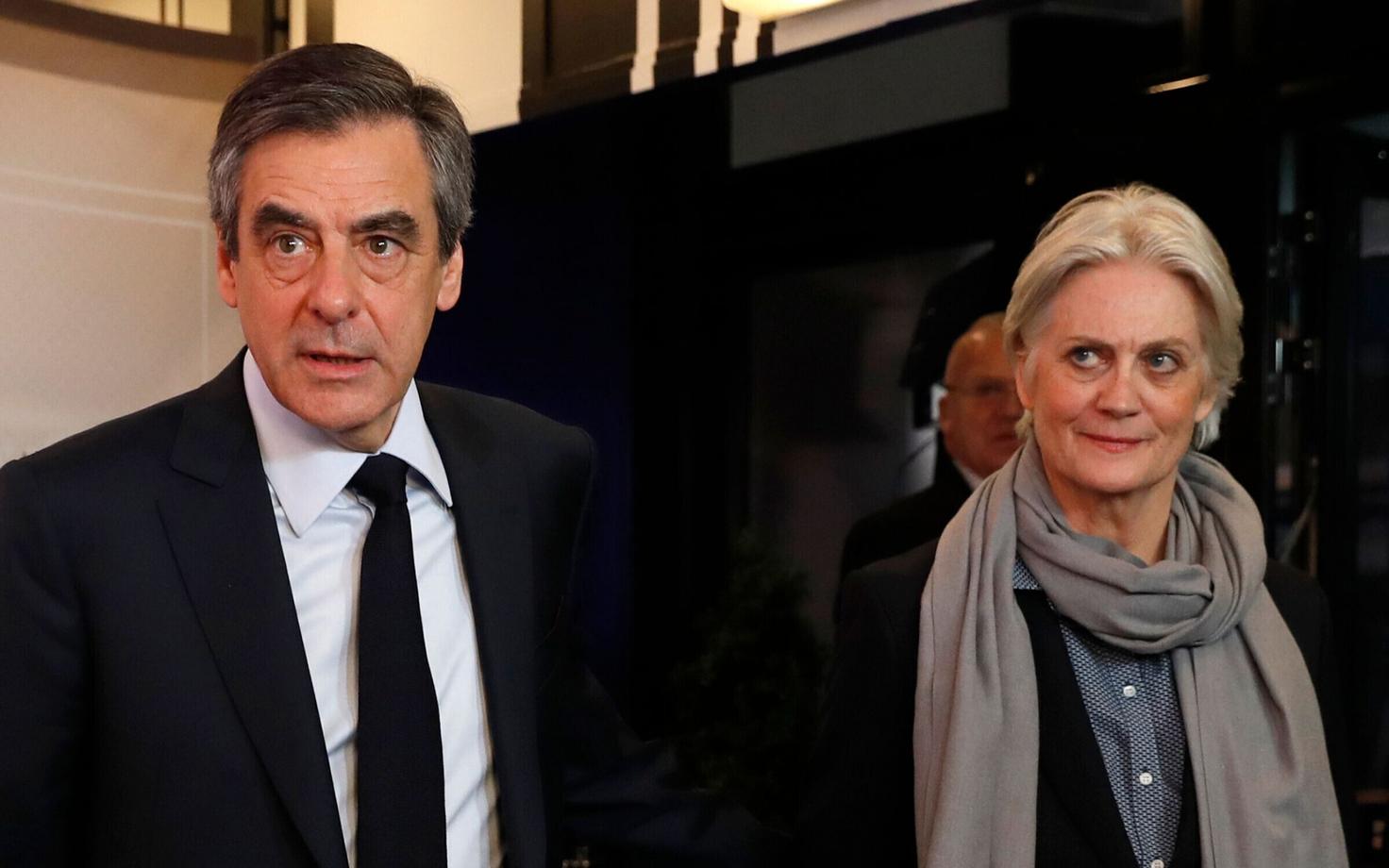 François ja Penelope Fillon 2017. aastal.