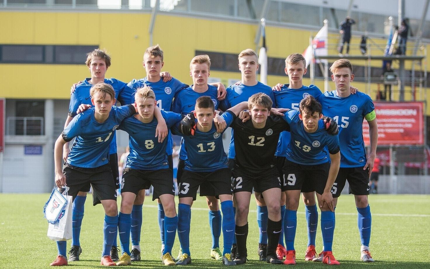Eesti U-17 noormeeste jalgpallikoondis