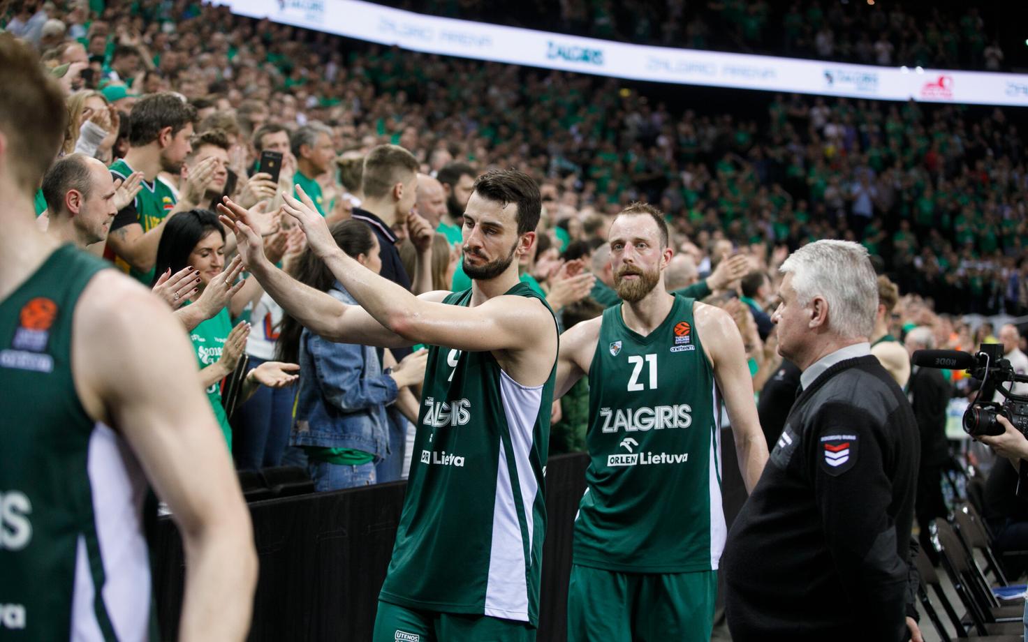 Vaatamata sellele, et Kaunase Žalgiris kaotas tänas publik oma meeskonda
