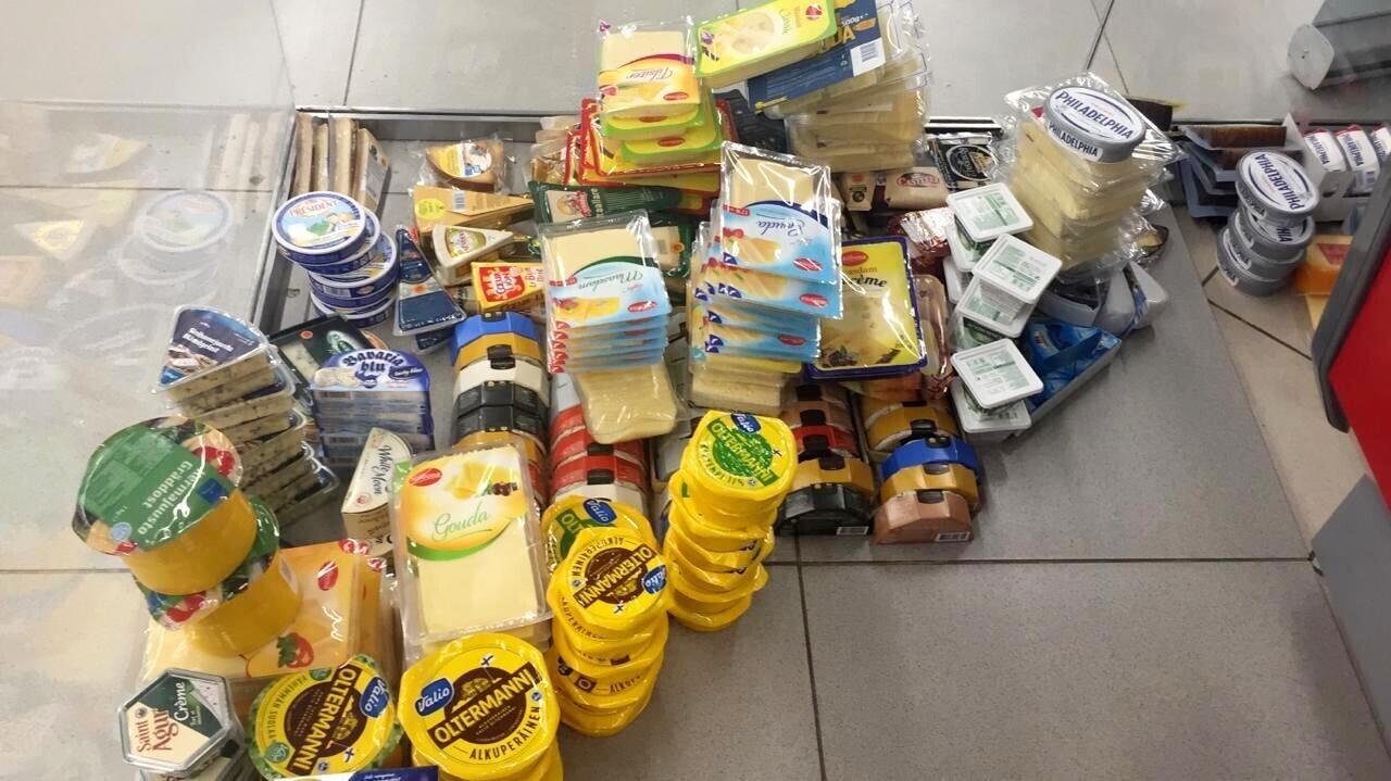 Санкционную продукцию в России изымают и уничтожают.