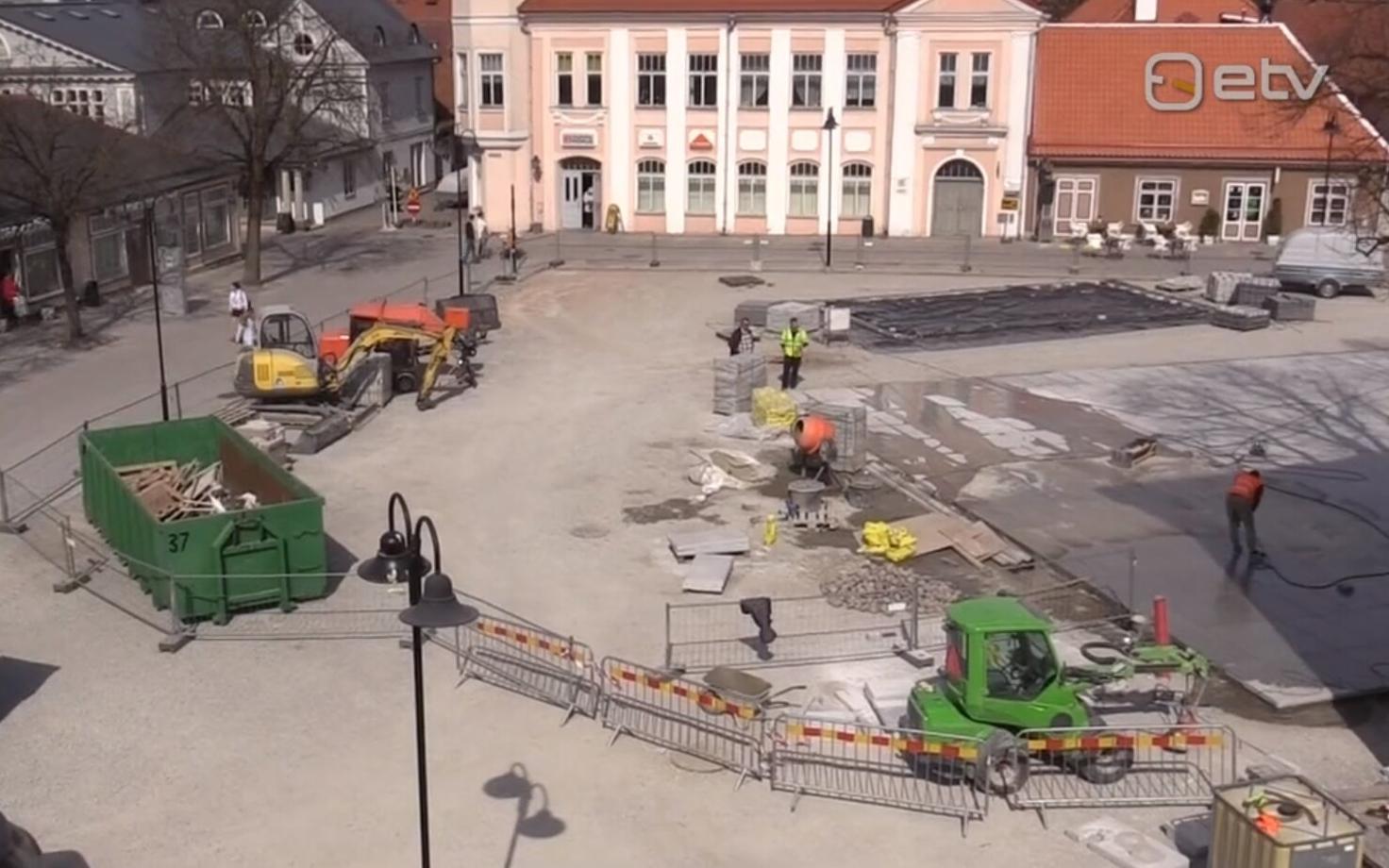Kuressaare kesklinna renoveerimine.